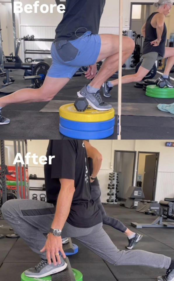 FlexyStrength client movement progress 6